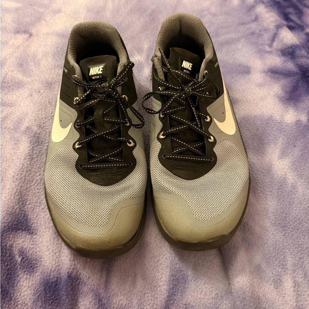 Nike Black and Gray Athletic Shoes